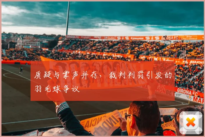 质疑与掌声并存，裁判判罚引发的羽毛球争议